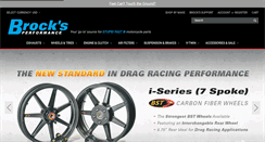 Desktop Screenshot of brocksperformance.com