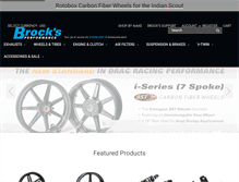 Tablet Screenshot of brocksperformance.com